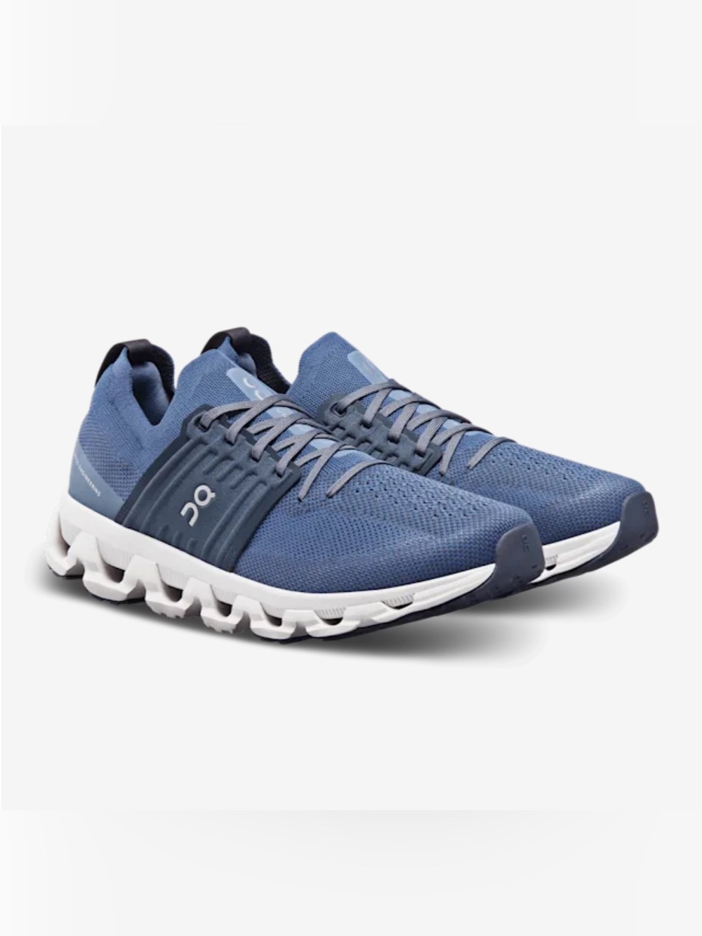 On Cloud Cloudswift Running Sneakers Shoes Denim Blue Midnight White 9.5